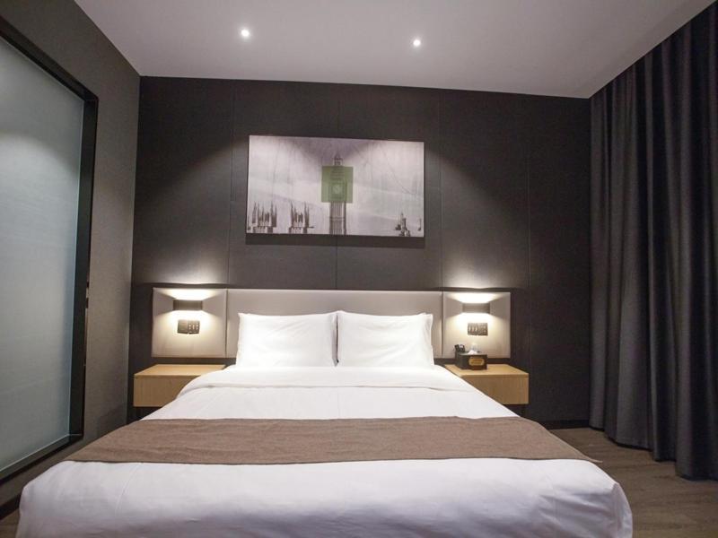 Thank Inn Chain Hotel Hunan Huaihua Hecheng District South High Speed Rail Station Extérieur photo
